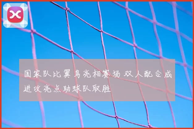 国家队比翼鸟亮相赛场 双人配合成进攻亮点助球队取胜